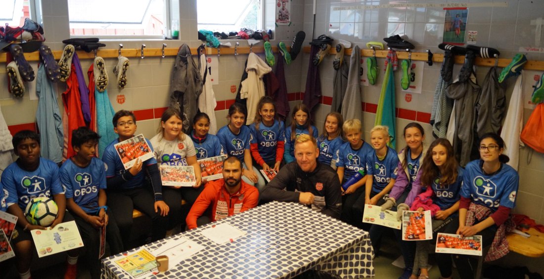 En prat om holdninger og kameratskap i A-lag garderoben