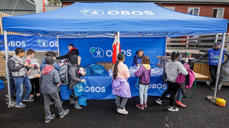 OBOS sørget for at ingen dro tomhendte hjem fra Strømmen Stadion