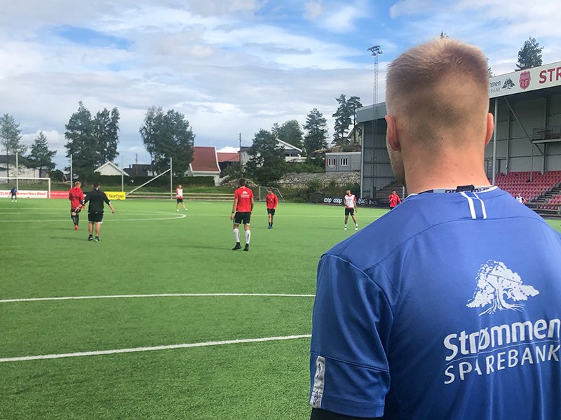 Mest offensiv trening på siste økt før turen til Trondheim