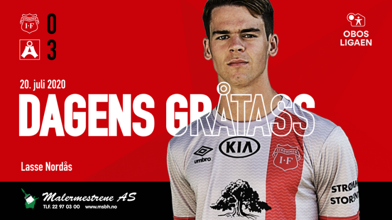 Lasse Nordås ble dagens gråtass i kampen mot Åsane