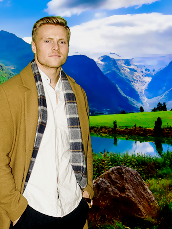 Simen Lillevik hjemme i det som fortsatt betegnes som "Flo-land" i fotballmiljøet