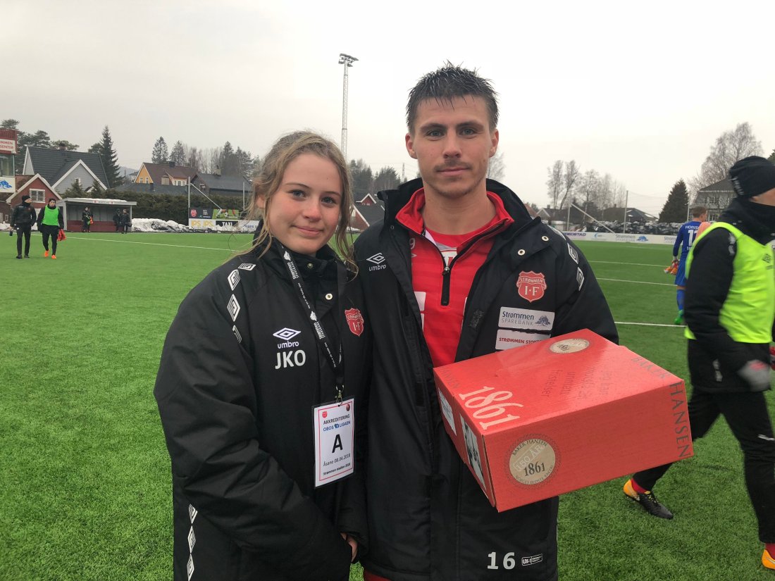 Julia Otterness og Sindre Mauritz-Hansen.