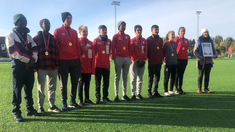 Beviset på at Strømmen G14 er kretsmestere